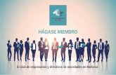 HÁGASE MIEMBRO - CEP Mallorca | CEP, tu club de ... · El CEP : una herramienta digital La web sobre la vida del club : El directorio electrónico seguro de miembros La Pregunta-Flash
