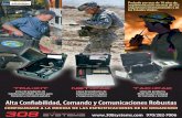 Alta Confiabilidad, Comando y Comunicaciones Robustas Brochur… · Red 802.11 MESH de largo alcance • Interoperabilidad de radio y grupos de conversación en todo el mundo •