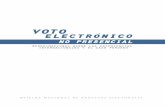 Oficina Nacional de Procesos Electorales · 2019-03-08 · Voto Electrónico No Presencial. Aproximaciones desde las experiencias internacionales y el caso peruano Serie: Documento
