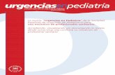 urgencias en pediatría · oral», «Gastroenteritis aguda en Pediatría», «Manual de intoxicaciones en Pediatría», «Indicadores Pediátricos para medir los criterios de calidad