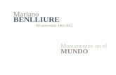 Mariano BENLLIURE - GEAP Latinoamerica · 2015-12-13 · Porras y el rey Alfonso XIII, y realizado en colaboración entre Mariano Benlliure y Miguel Blay. Benlliure concibió la composición