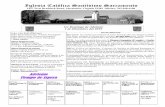 Iglesia Católica Santísimo Sacramentoblessedsacramentcc.org/wp-content/uploads/1-domingo-de-Adviento.pdf · Sacramento del Matrimonio: La Diócesis de Arlington requiere que las