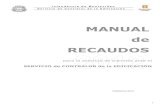 MANUAL de RECAUDOS - montevideo.gub.uy · profesional, plan de obras y cronograma de ejecuciÒn de las mismas esp-per-01 1 155 modelo de certificado de responsabilidad profesional