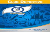 Club Deportivo - Colegio Bilingüe Vallmont · 2019-08-30 · importante elegir bien y no pretender que los alumnos realicen más actividades de las que sean capaces. Desde aquí