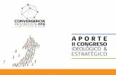APORTE II CONGRESO IDEOLÓGICO & ESTRATÉGICOppd.cl/wp-content/uploads/2019/01/aporte-al-congreso...APORTE II CONGRESO IDEOLÓGICO & ESTRATÉGICO 01 Declaración Central “En el nuevo