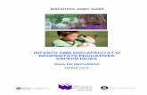 INFANTS AMB DISCAPACITAT O NECESSITATS EDUCATIVES ESPECأچFIQUESESPECأچFIQUES GUIA DE ... 2015-01-15آ 
