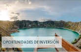 OPORTUNIDADES DE INVERSIÓNinvestecuadortourism.com/wp-content/uploads/2019/02/05-Oportuni… · PROYECTO IGUANA CROSSING ISLA ISABELA – GALAPAGOS IGUANA CROSSING Descripción Proyecto