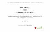 manual de organizaciontenosique.gob.mx/archivos_transparencia/cuarto... · Ley Federal del Trabajo. Ley de los Trabajadores al Servicio del Estado de Tabasco. ... y servicios para