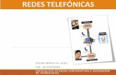 REDES TELEFÓNICAS · lo relacionado con la planificación, construcción, instalación y mantenimiento de las redes telefónicas urbanas. Red Local se aplica a las instalaciones