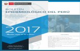 BOLETÍN - dge.gob.pe · 1160 Boletín Epidemiológico del Perú SE 35-2017 (del 27 de agosto al 02 de septiembre) Contenido Editorial Candida auris: Patógeno multirresistente emergente