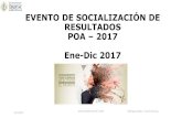 Presentación de PowerPoint - UISEK Ecuador · EVENTO DE SOCIALIZACIÓN DE RESULTADOS ... Verónica. Se audaz y astuto en tus planes, firme y perseverante en su ejecución, decidido