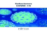 Soluciones COVID-19 1. KITS COVID-19 Kit rápido de detección de anticuerpos de COVID-19. Detecta tanto IgG como IgM, en dos carriles diferenciados. Ref. T2COVID19 Kits rápidos para