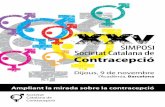 SIMPOSI Societat Catalana de Contracepció...4 SIMPOSI Societat Catalana de Contracepció 13:20˙14:50 TALLERˇDINAR4Sala 1 La dona i l'anticoncepció: les seves motivacions i les