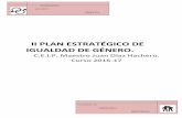 II Plan Estratégico de Igualdad de Género. · 2020-03-27 · II Plan Estratégico de Igualdad de Género. C.E.I.P. Maestro Juan Díaz Hachero. Curso 2016-17 2-NORMATIVA BÁSICA