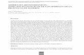 AMBIENTES MEDITERRÁNEOS: ASPECTOS ECOLÓGICOS DE LOS ... mediterraneos almeria.pdf · erizo de color blanco que vive bajo la arena, crustáceos como el cangrejo de arena (Liocarcinus