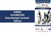 (CUENCA) 18 de MAYO 2019 - triatlonclm.org · HORARIOS Y DISTANCIAS CAMPEONATO PROVINCIAL TRIATLON ... PLANOS Y CIRCUITOS. ENTRADA Y SALIDA A LA ZONA DE LA PISCINA NATACION: Piscina