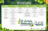 Semana S em ana Ambiental Am bientalorarbo.gov.co/apc-aa-files/comunidad/items/... · 2019-05-15 · Donación de tapas plásticas ·Ascenso al cerro · Refrigerio II CINE FORO AMBIENTAL