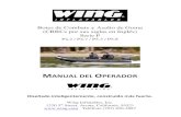 MANUAL DEL OPERADOR...2015/05/15  · Manual del Operador CRRCs Wing - Serie P 1 rev 10.01.14 MISIÓN CAPAZ (Bajo Viento y Marea) Los Wing P4.2, P4.7, P5.3 y P5.8 CRRCs son los botes