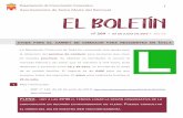Ayuntamiento de Santa María del Berrocal Gonzá EL BOLETÍN · 7/3/2019  · descenso de la participación, por lo demás todo ha ido rodado. Como sabéis, supone el preludio a las