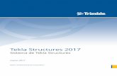 Tekla Structures 2017teklastructures.support.tekla.com/system/files/manual/Sistema de Tekla...Archivos que guardan opciones y opciones avanzadas (página 18) Archivos de datos (archivos