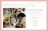dossier -cafés 2018 -2019 Cátaloc a t e r i n g · 2018-12-01 · 1 pieza de LemónRing Cake (bizcocho casero de limón) 1 pieza de mini donuts rellenos y tradicionales variados