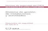 Normas de seguridad del OIEA - Publications | IAEA · Se invita a los usuarios de las normas de seguridad del OIEA a informar al Organismo sobre su experiencia en la utilización