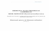 REMITO ELECTRONICO CARNICO - AFIP...Manual para el Desarrollador Versión 3.2 ObjetivoObjetivo Historial de modificaciones Ver Fecha Edición Descripción 2.0 28-11-2018 SDG SIT/DIF