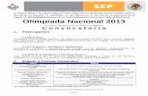 CONVOCAN Olimpiada Nacional 2013 - ADIENLadienl.org.mx/comunicados/comunicados/documentos/... · Femenil Clase V Sub 11, 9-10 años (2003-2004) A Femenil Nacional Clasificatorio Clase