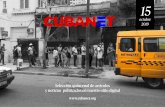 octubre 2019 - Cubanet · de una escalada ÍNDICE Rusia se hace fuerte en Cuba ¡Que se vaya Gente de Zona a otra parte! “Si quieres sobrevivir, deja de meterte con el gobierno”