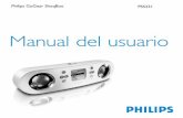 Manual del usuario - Philips...(Reproductor de Windows Media 10).Consulte "Organizar y sincronizar música con el Windows Media Player 10 (Reproductor de Windows Media 10)" de este