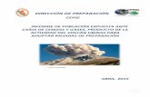 CEPIG INFORME DE POBLACIÓN EXPUESTA ANTE CAÍDA DE … · Informe de población expuesta ante caída de cenizas y gases, producto de la actividad del volcán Ubinas para adoptar