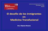 El desafío de los inmigrantes en Medicina Transfusional · Marin Rojas R., Duarte Sibaja M., : Fenotipos, genotipos y genes del sistema Diego en Costa Rica: Rev cost. 1997 vol 18,