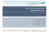 La economía argentina - CESO · Junio 2016 Tan solo dos rubros del estimador mensual de la actividad industrial muestran cierto repunte ya avanzado el año electoral, se trata de