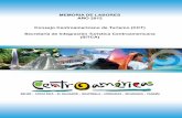 MEMORIA DE LABORES AÑO 2012 Consejo Centroamericano …Centroamericano de Turismo, SITCA y sus países miembros, orientados al cumplimiento de acuerdos ministeriales y la puesta en