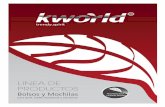 LINEA DE PRODUCTOS - Ferozoeq000695.ferozo.com/DAS-Informatica_Kworld-Mayorista... · 2015-12-23 · Bolsos y Mochilas ULTRALIVIANA para Ipad, Tablet, Notebook y Ultrabook LINEA DE