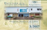Hospital Oñativia, de Salta · Entidad exenta, reconocida por la AFIP, en virtud del art. 20, inc. f, de la Ley 20.628 Inscriptos en el Registro Nacional de Entidades de Bien Público.