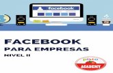 ESCUELA DE DESARROLLO DE NEGOCIO PARA PYMESpistoacademy.com/wp-media/uploads/2016/12/Curso... · Pymes, autónomos y emprendedores que quieren empezar a utilizar Facebook en sus estrategias
