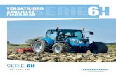 SERIE 6H - Landini · 2019-06-18 · Desde hace más de 30 años, la actividad del Grupo Argo Tractors se cen-tra en la innovación tecnológica y en la mejora continua de la calidad.