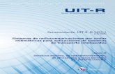 Sistemas de radiocomunicaciones por ondas milimétricas para aplicaciones de sistemas ... · 2010-04-28 · Rec. UIT-R M.1452-1 1 RECOMENDACIÓN UIT-R M.1452-1 Sistemas de radiocomunicaciones