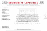 Boletín Oficialboletinoficial.sonora.gob.mx/boletin/images/bole... · propuesta de la Comisión permanente de Seguimiento al Servicio Profesional Electoral Nacional, respecto de