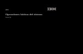 IBM i: Operaciones b.sicas del sistemaEl sistema operativo utiliza mandatos de lenguaje de control (CL) para interpretar las instrucciones de los usuarios. Debe conocer las reglas