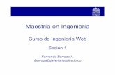 Maestría en Ingeniería - cic.puj.edu.cocic.puj.edu.co/wiki/lib/exe/...sesion1-2010.pdf · Utilización de las tecnologías de la información y la comunicación (Almacenamiento,