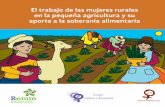 El trabajo de las mujeres rurales en la pequeña agricultura y su … · 2018-08-03 · El trabajo de las mujeres rurales en la pequeña agricultura y su aporte a la soberanía alimentaria