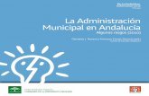 La Administración Municipal en Andalucía · n Andalucía, de los 771 en municipios existen-tes, hay 151 que en 2010 contaban con una po-blación superior a los 10.000 habitantes