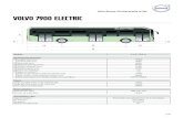 Volvo 7900 Electric · Caja de cambios Transmisión automatizada Volvo de 2 velocidades Eje delantero Volvo RFS-L Eje trasero ZF AV133 ... Sistema neumático y de frenos • Frenos