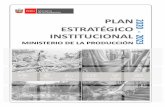 Ministra de la Producción - cdn....secciones: (1) Lineamientos Estratégicos Institucionales que comprende; La declaración de la Política Institucional, La Misión, Objetivos y