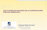 LAS CLÁUSULAS SOCIALES EN LA CONTRATACIÓN PÚBLICA … · febrero de 2014 sobre contratación pública y por la que se deroga la Directiva 2004/18/CE. ... incluyan aspectos sociales
