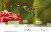 COSTA RICA - TUI · Costa Rica, uno de los lugares más felices del mundo, se ha consolidado en los últimos años como ... cabalgatas, observación de fauna, el famoso desove de