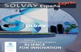 España españa expres... · 2020-07-30 · Edita: Departamento de Comunicación de Solvay Ibérica • Coordinación: Jose Antonio Arévalo • Calle Marie Curie 1-3-5 • 08760