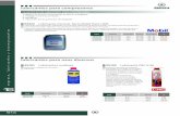 lubricantes para usos diversos - SEIN · 2019-11-08 · lubricantes para usos diversos 95105 Lubricante CRC 5-56 Producto lubricante y penetrante µ } v o Æ ] } Ç o } } ] v U desplaza